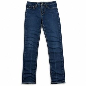 Levi's slim skinny Dark Wash Jeans Womens High Rise Zipper fly Size 28